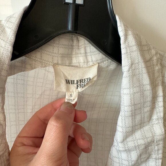 Aritzia Wilfred Free Soft Plaid 100%Rayon Shirt Dress Size S Excellent Condition - Picture 7 of 7